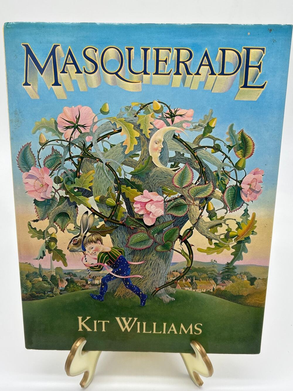 Masquerade Kit Williams First American Edition 1980 HC Treasure Hunt Book